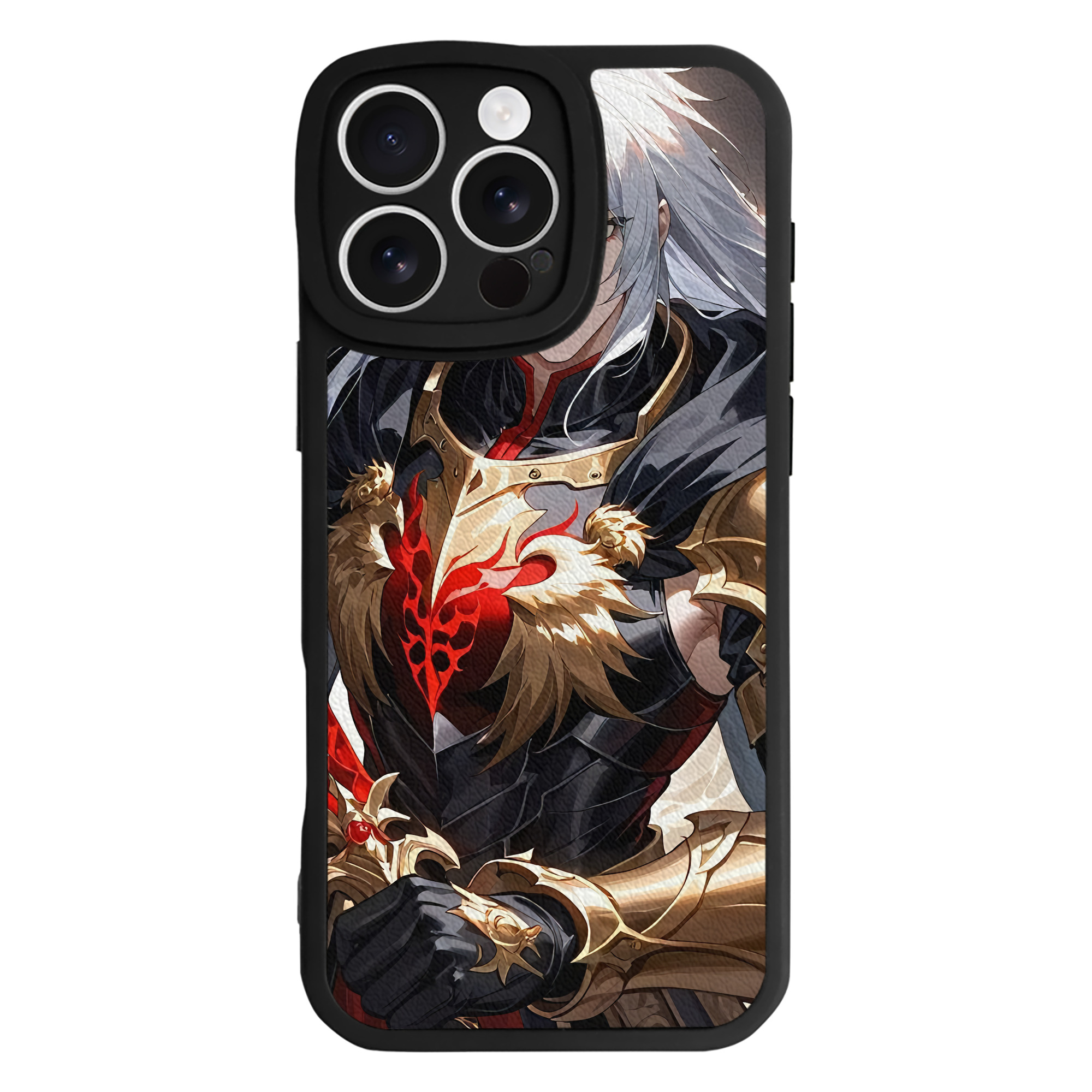 （画像用） 刀剣乱舞 Touken Ranbu 【iPhone 16シリーズ対応】シリコンスマホケース（レザー調） 材質：シリコン